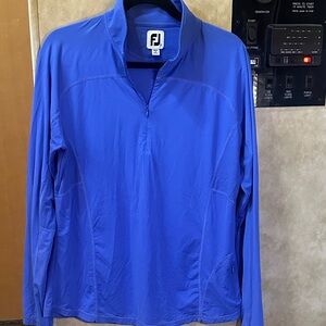 FootJoy Women's Long Sleeve Blue Top